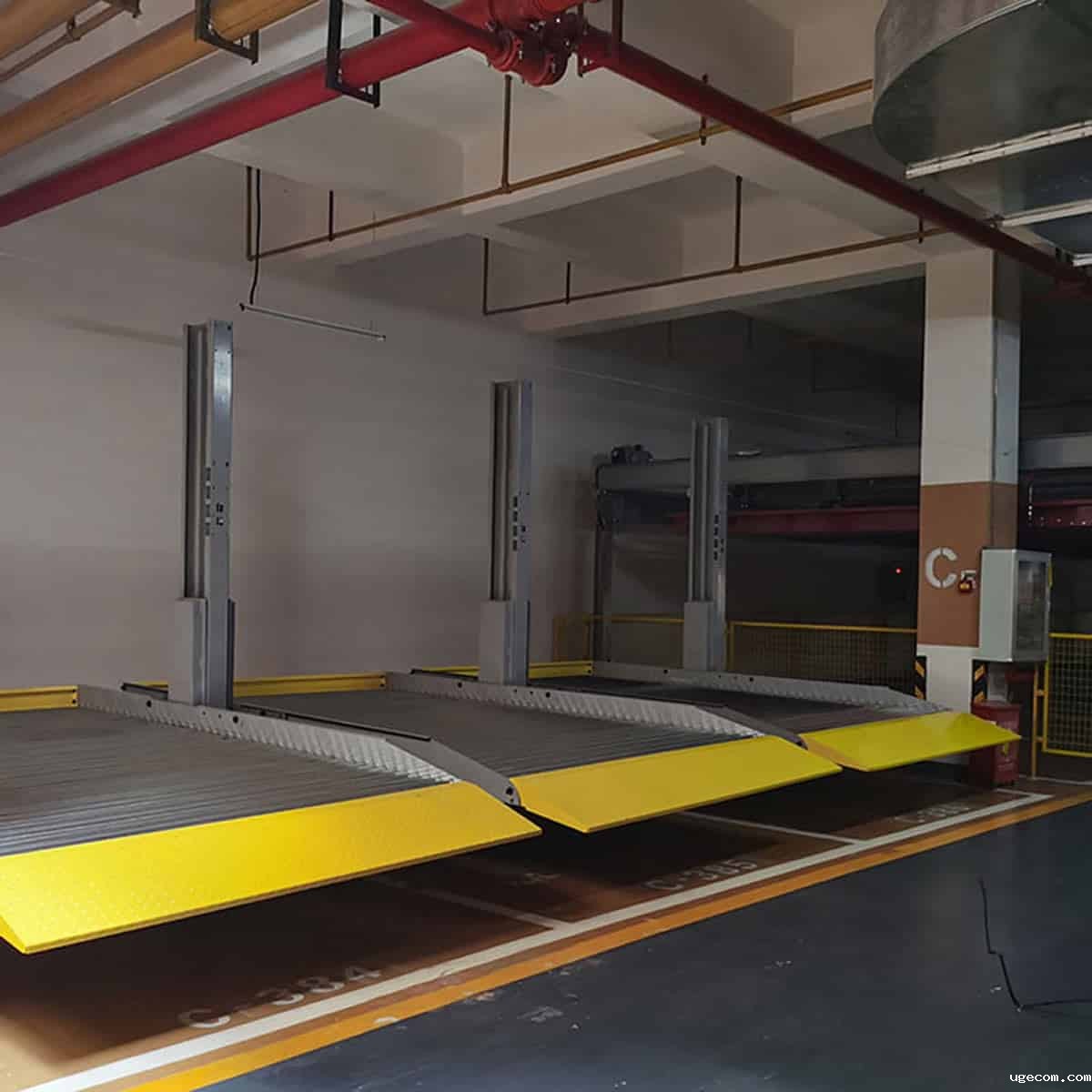 墨江两柱立体停车场改造 墨江两柱立体停车场改造