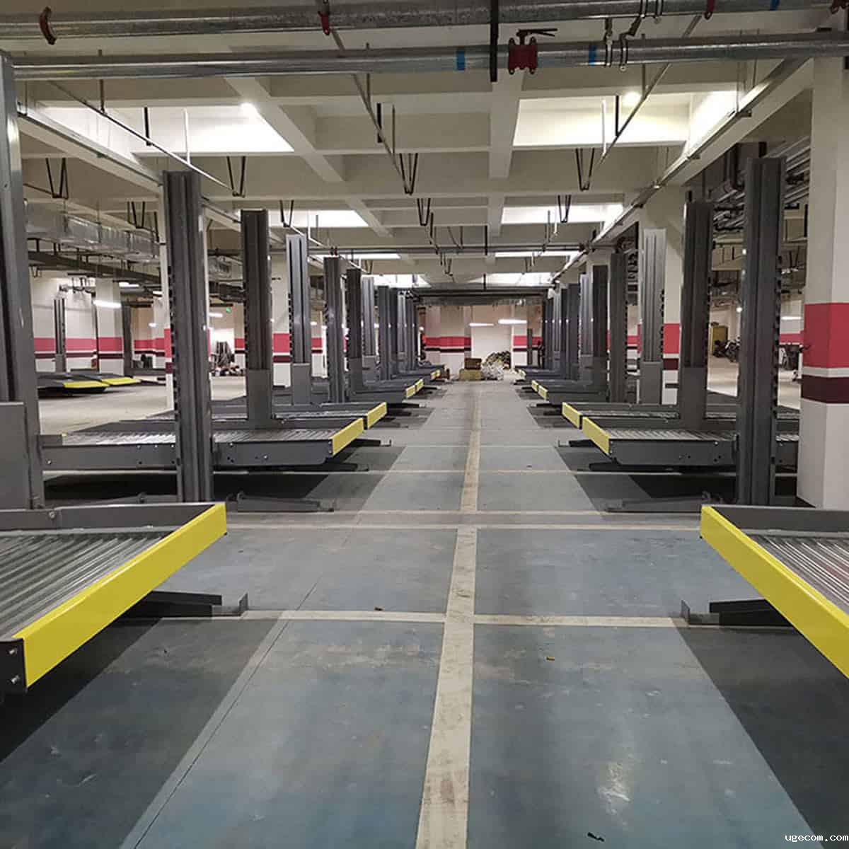 四柱机械式立体停车设备二手 四柱机械式立体停车设备二手