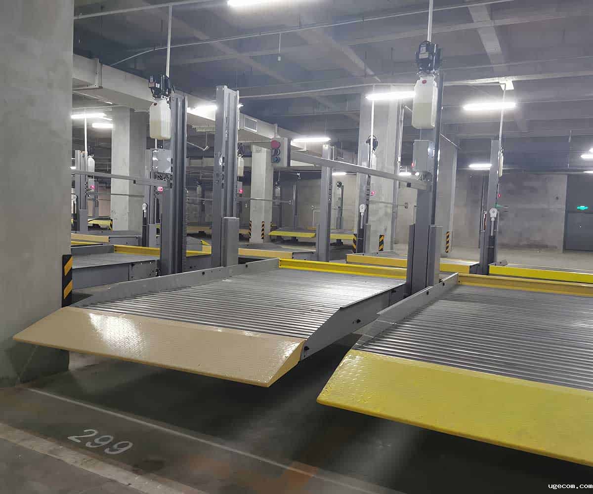 大英三层机械式停车位是怎么工作的 大英三层机械式停车位是怎么工作的