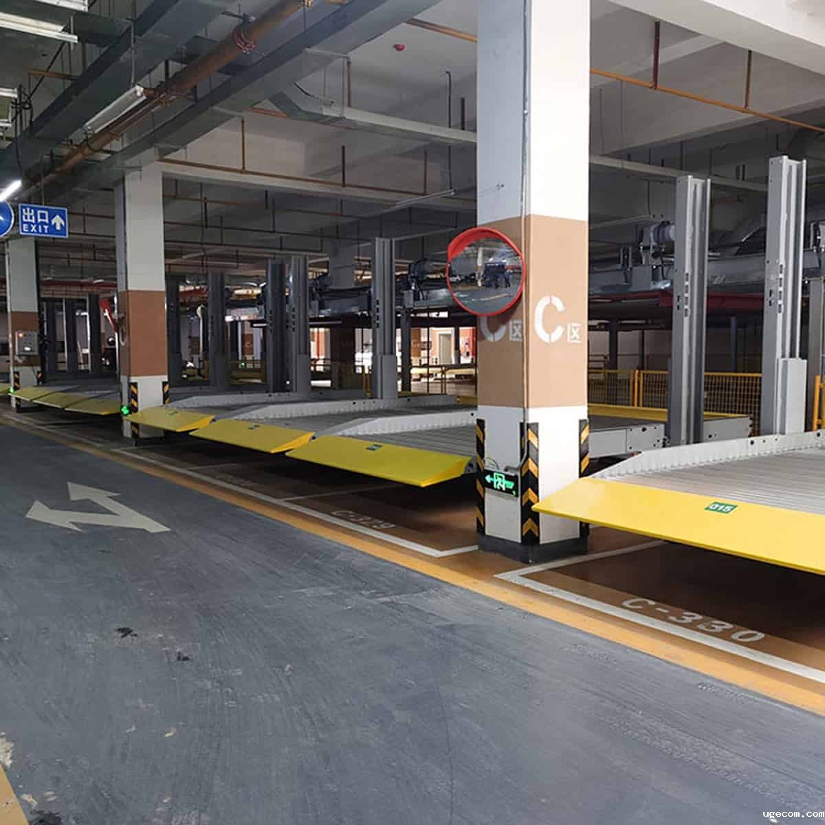 禄丰升降横移机械式停车设备出租