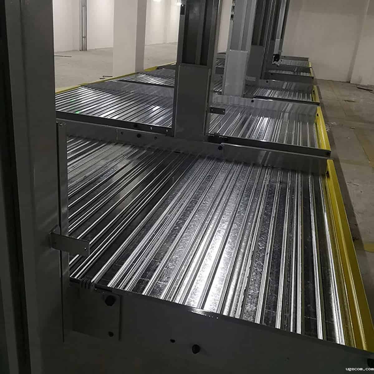 蓬溪双层停车立体车库安装