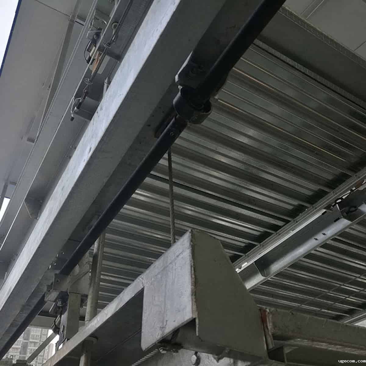 习水平移机械式立体停车设备过规划