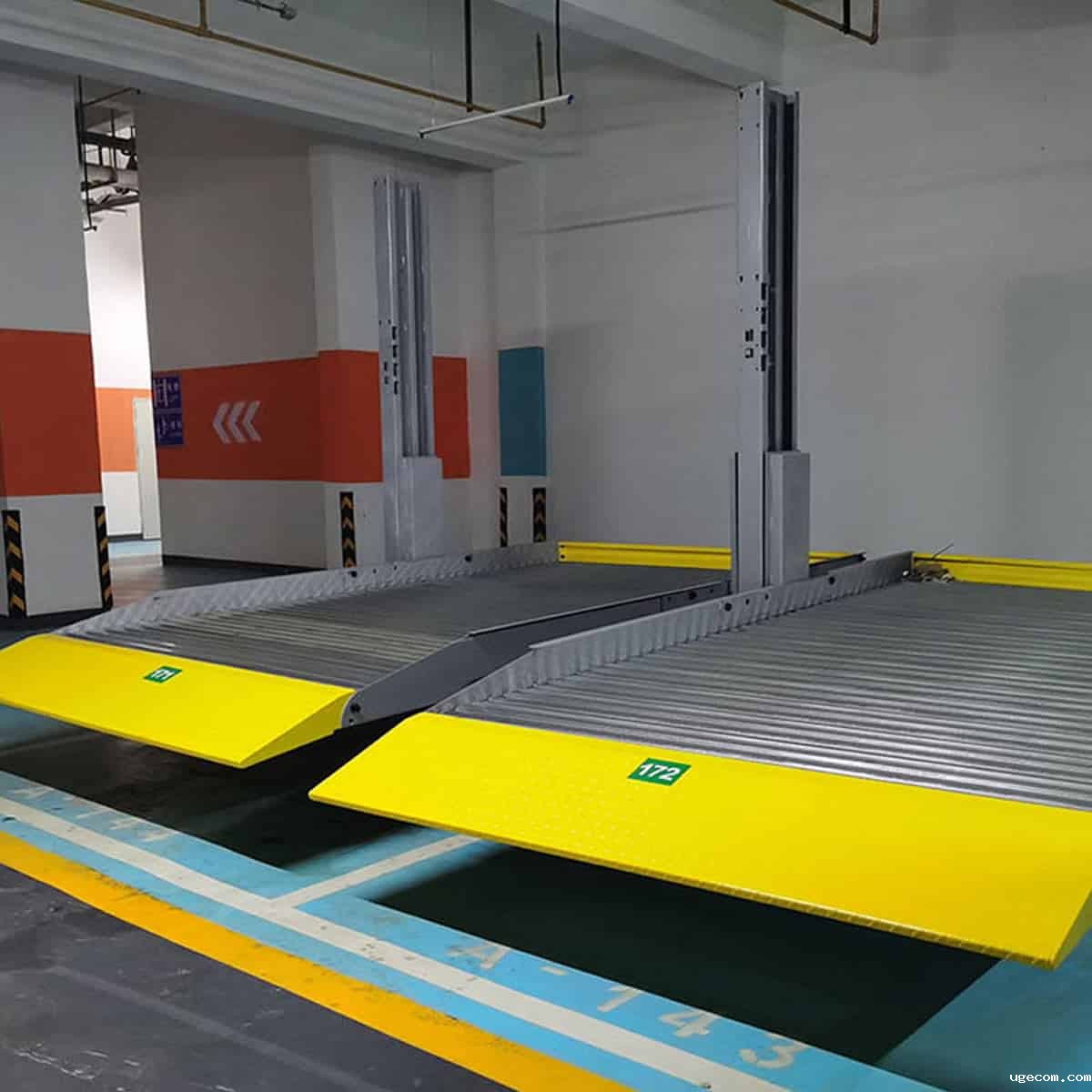 莲湖2层立体车库停车设备出租