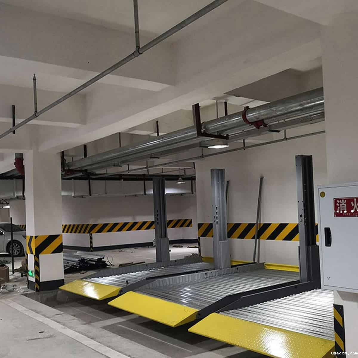 禄丰简易式停车设备改造