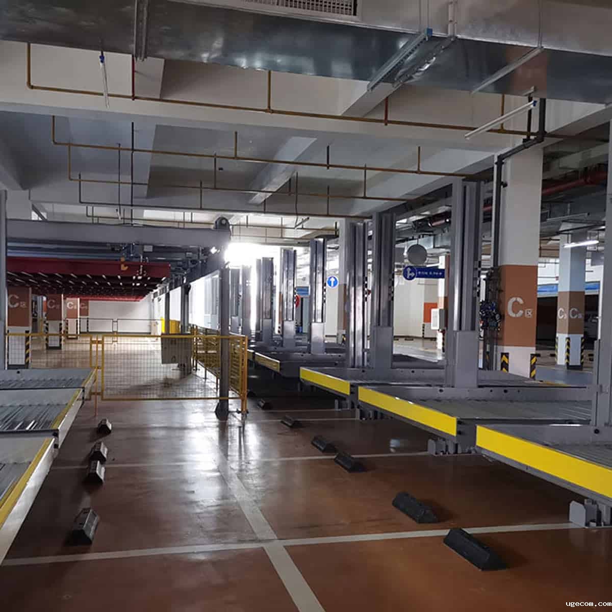 巴塘升降式机械式停车位安装