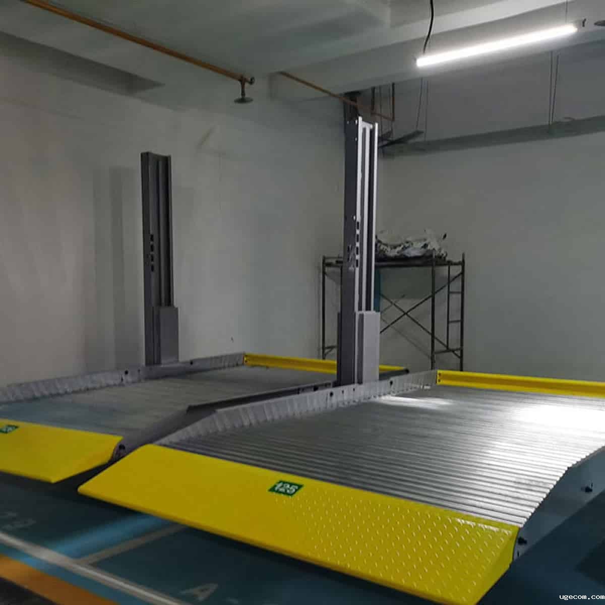 禄丰横移机械式停车设备拆除