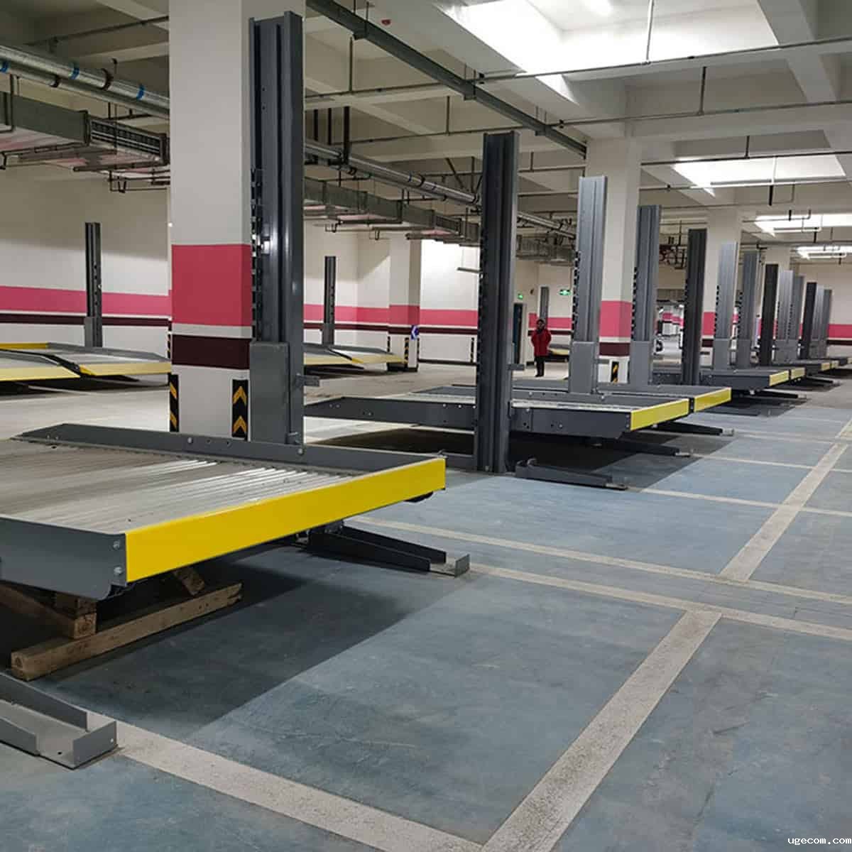 玉门俯仰立体车位拆除