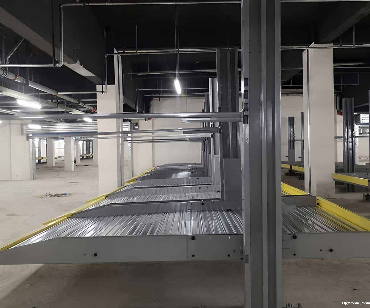 两柱式机械立体停车设备适合房地产开发商使用的优势分析