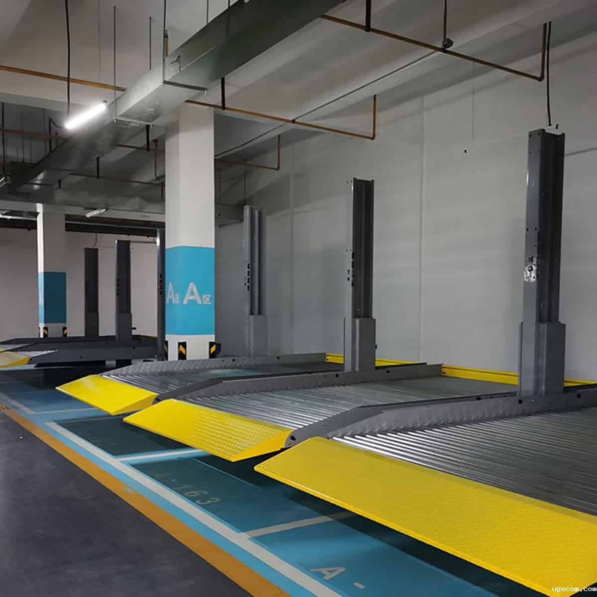 丽江升降立体车库具有自我保护装置